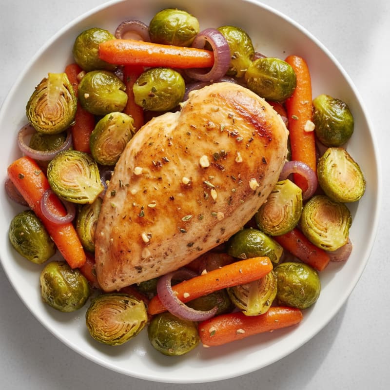 Lemon Herb Roasted Chicken and Vegetables