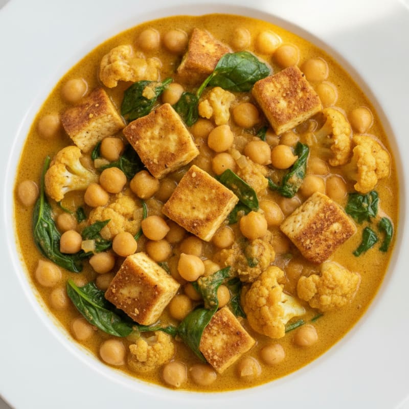 Hearty Chickpea and Vegetable Curry