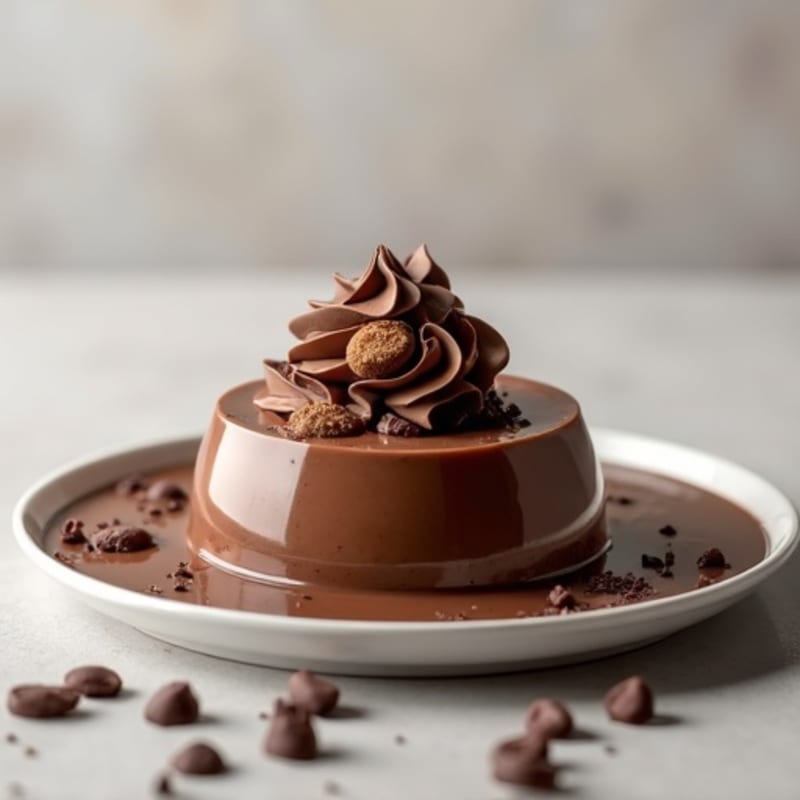 Silky Chocolate Protein Pudding