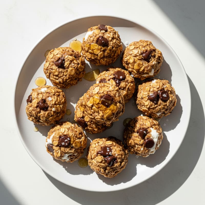 Chewy Chocolate Chip Protein Bites