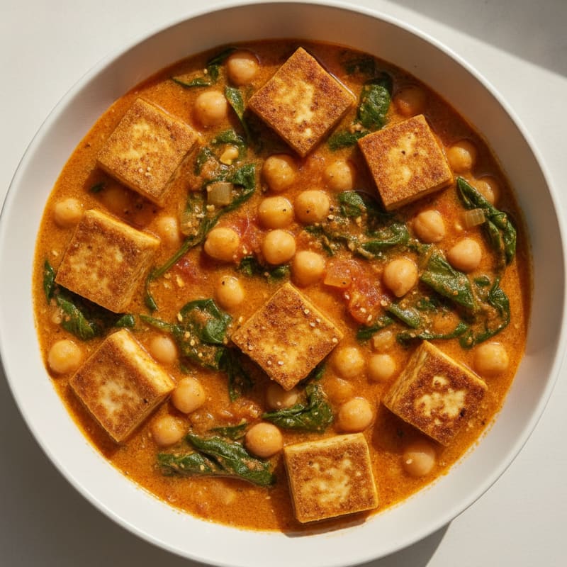 Hearty Chickpea and Vegetable Curry