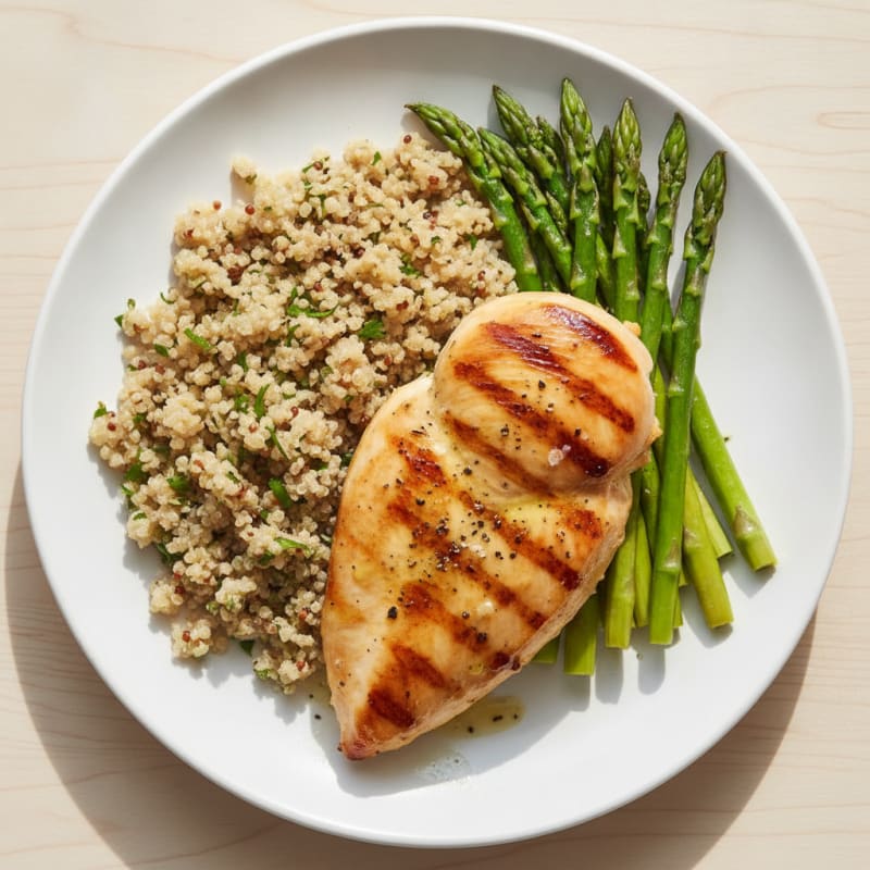 Grilled Chicken with Lemon-Herb Marinade