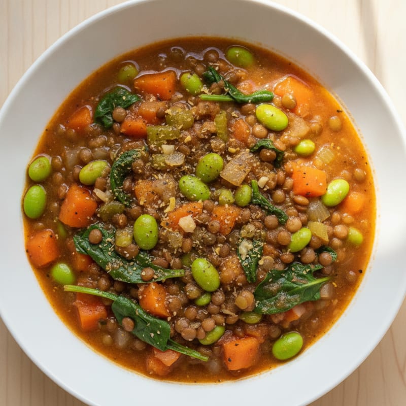 Hearty Lentil and Vegetable Stew