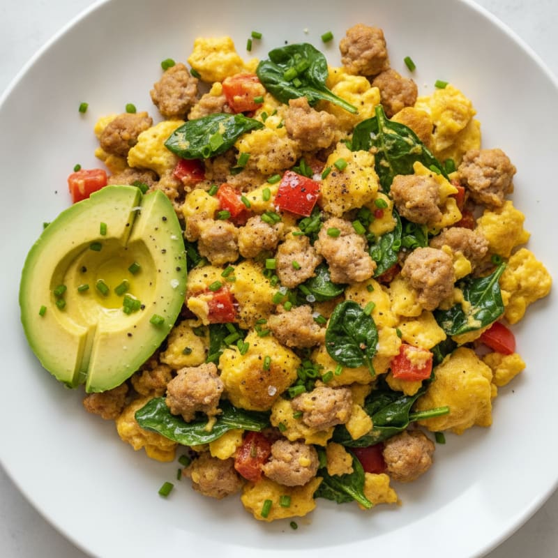 Savory Sausage and Egg Scramble