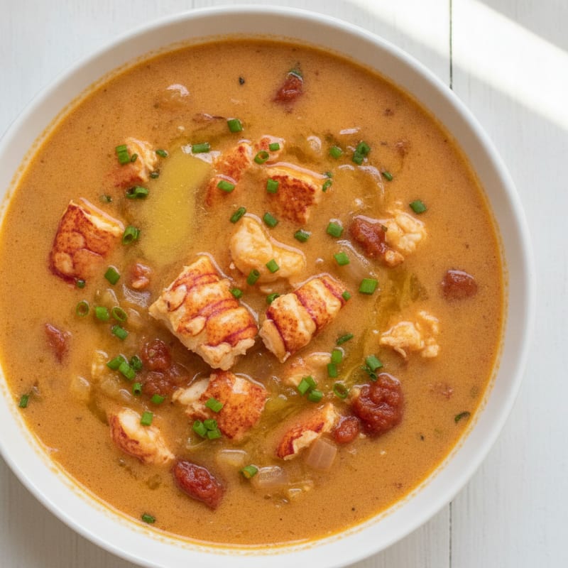 Buttery Lobster Bisque