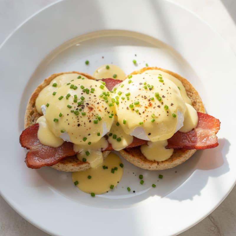 Classic Eggs Benedict with Hollandaise
