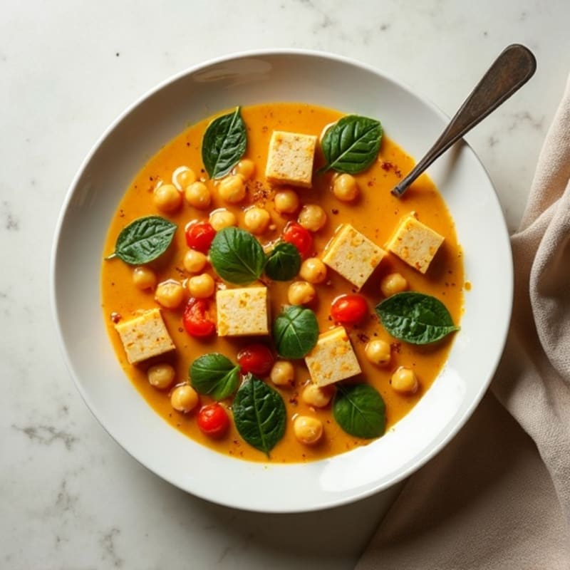 Creamy Chickpea Coconut Curry Stew