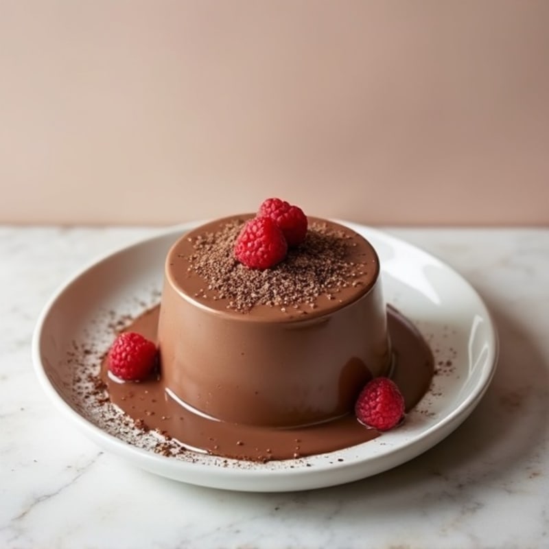 Silky Chocolate Protein Pudding
