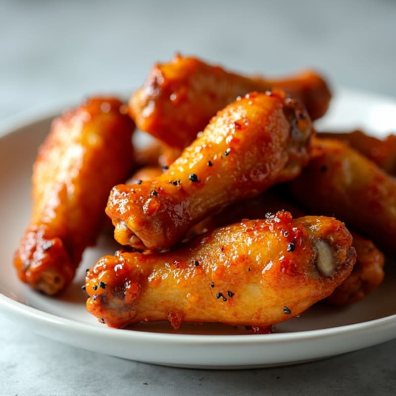 Honey Glazed Baked Chicken Wings