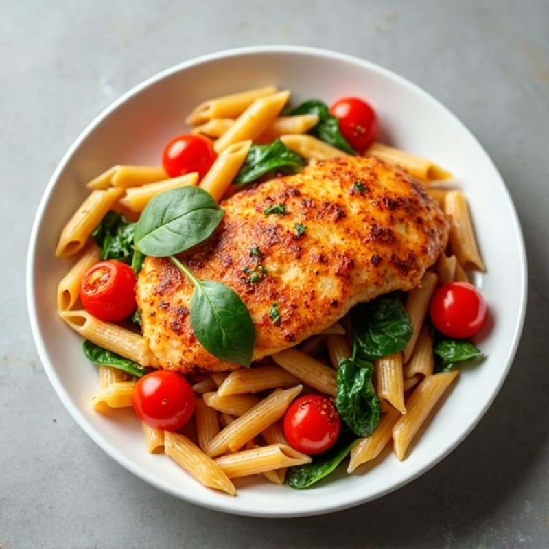 Spicy Smoked Paprika Chicken Pasta