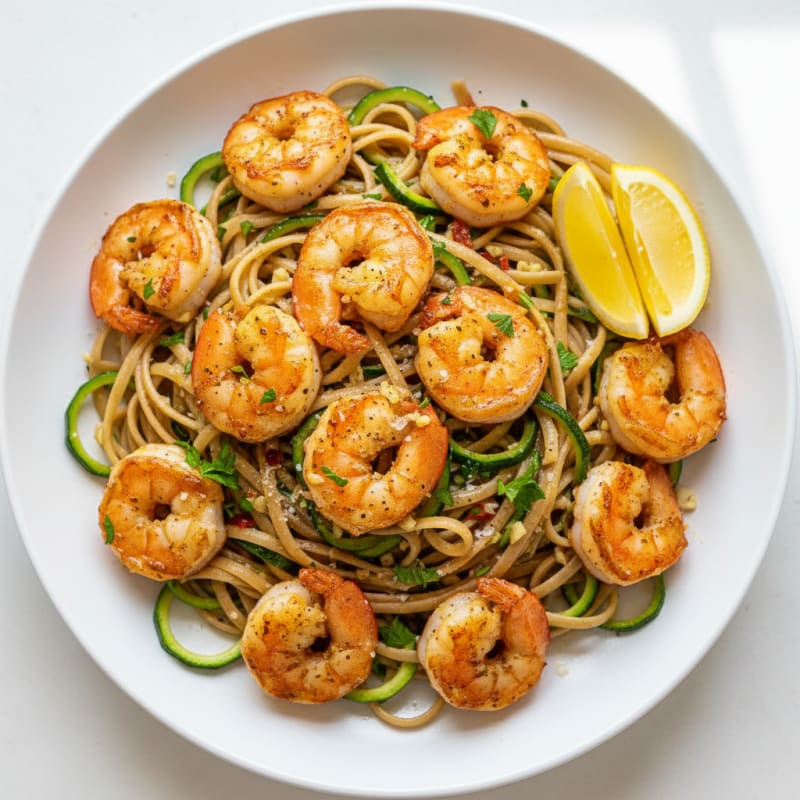 Zesty Garlic Butter Shrimp Scampi