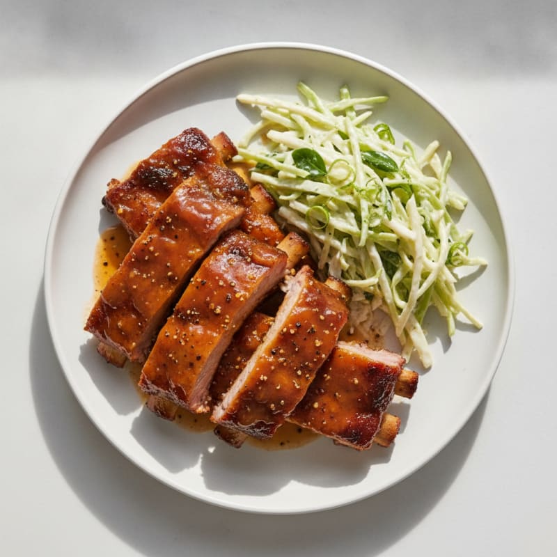 Sticky BBQ Baby Back Ribs