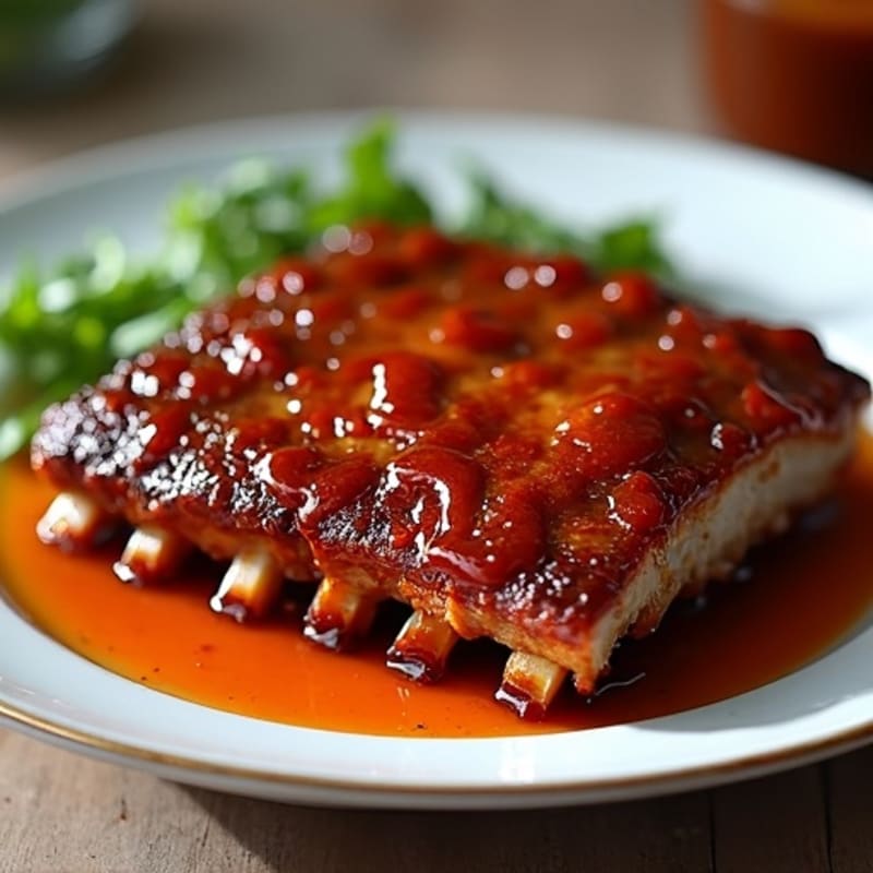 Honey-Glazed BBQ Baby Back Ribs with Sweet Heat