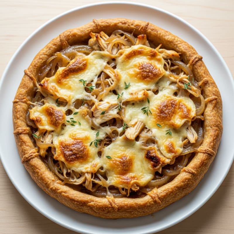 Caramelized Onion and Gruyere Tart
