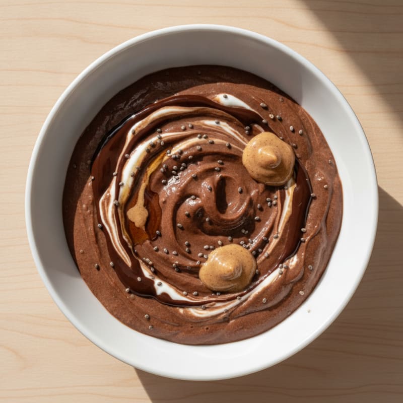 Silky Chocolate Protein Pudding