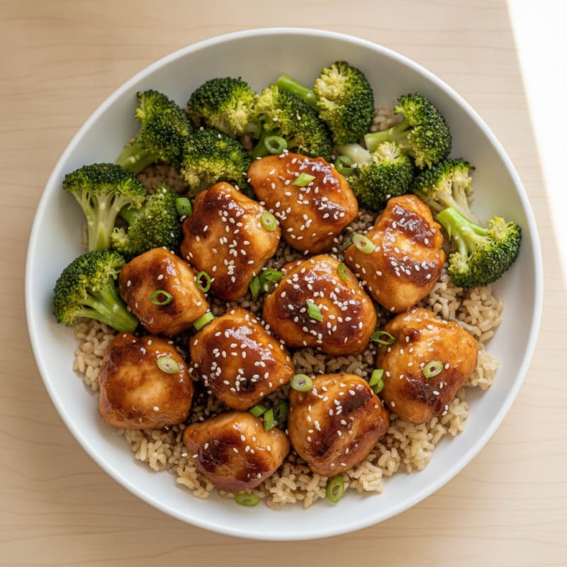 Sweet and Savory General Tso's Chicken