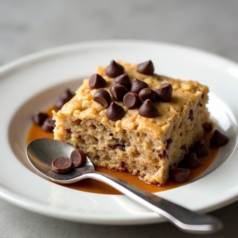 Baked Chocolate Chip Cookie Dough Oatmeal