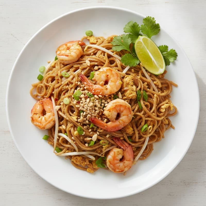 Shrimp Pad Thai Noodles