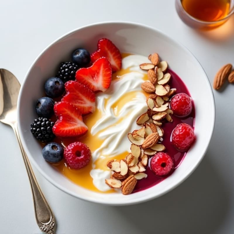 Honey-Drizzled Greek Yogurt Power Bowl
