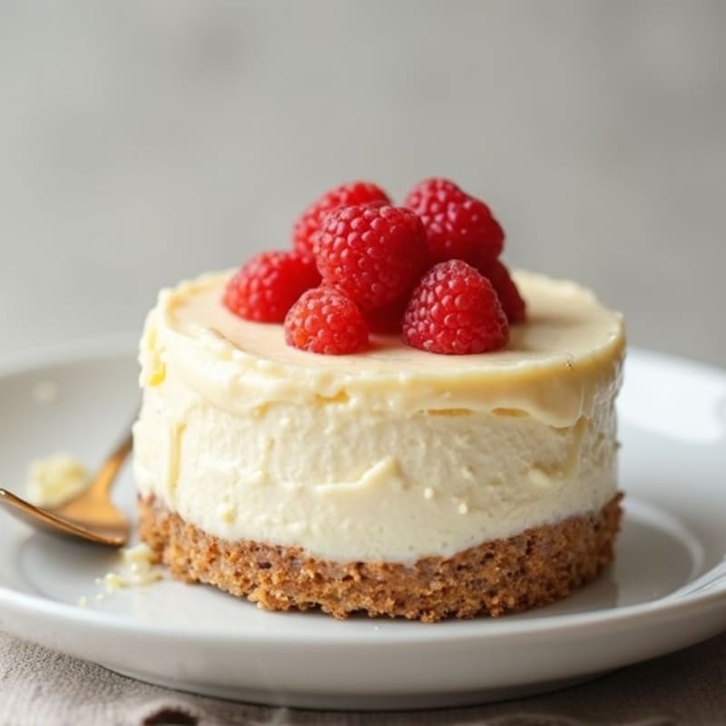 Creamy Greek Yogurt Protein Cheesecake