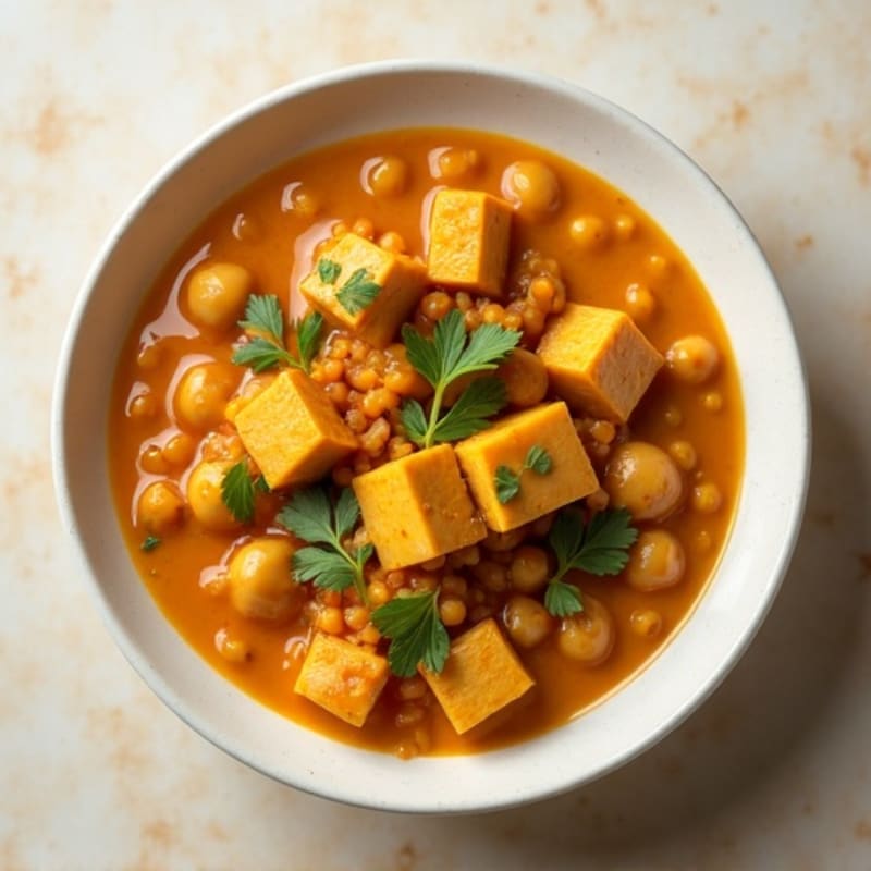 Creamy Coconut Red Lentil Curry