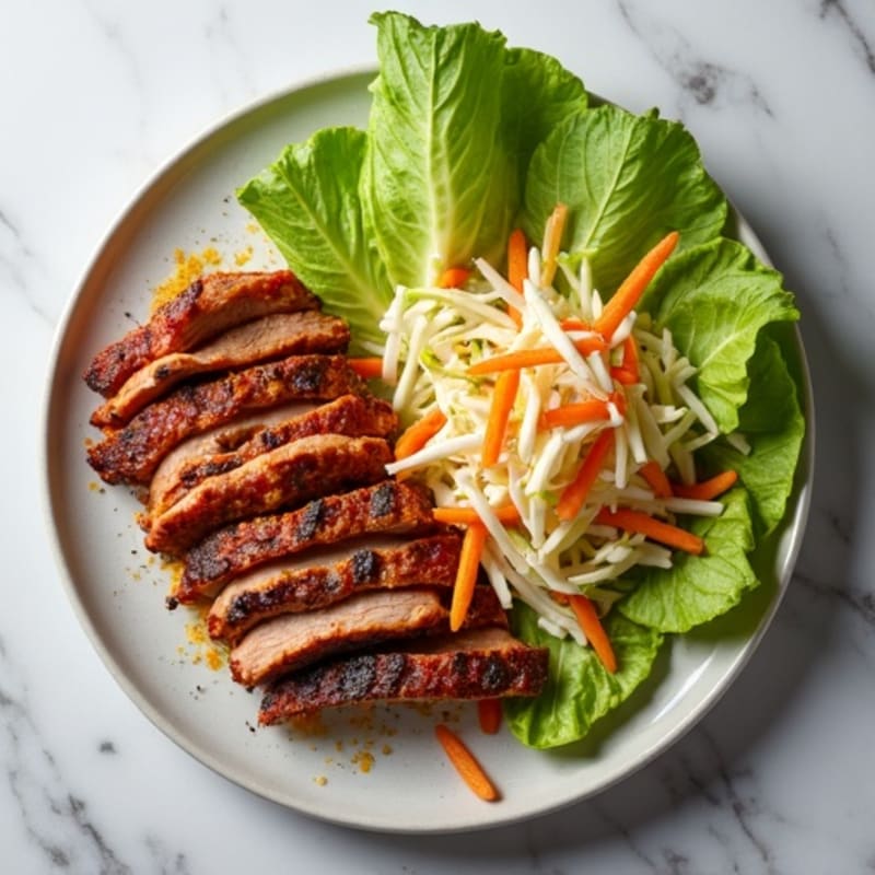 Slow-Cooked Pulled Pork with Tangy Cabbage Slaw