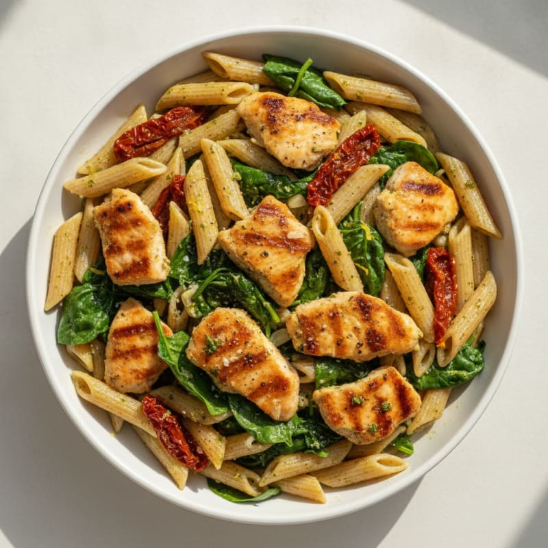 Pesto Chicken with Sundried Tomatoes