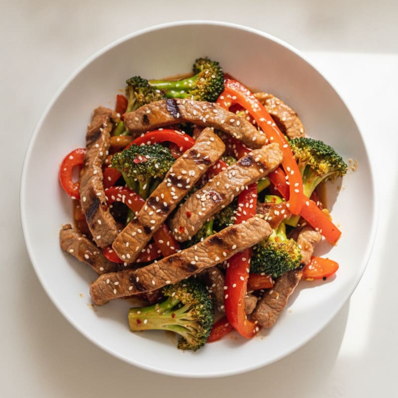 Sweet Chili Beef Stir-Fry