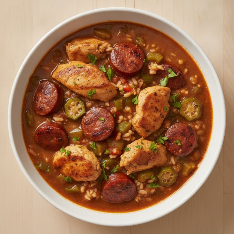 Spicy Creole Gumbo