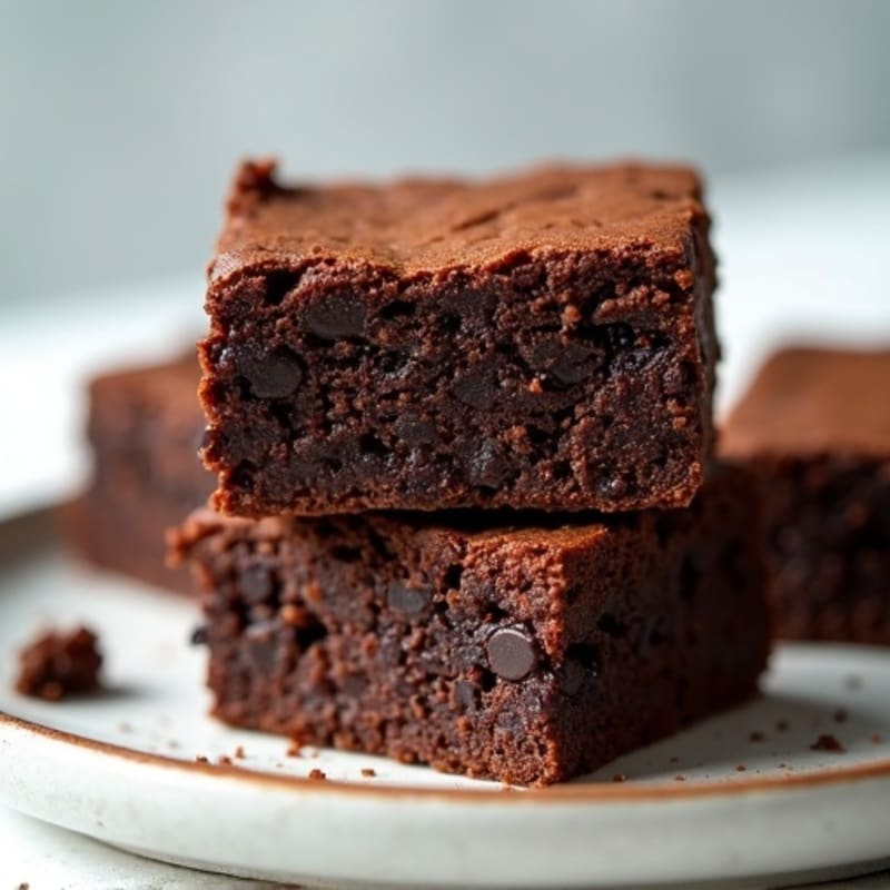 Fudgy Black Bean Brownies
