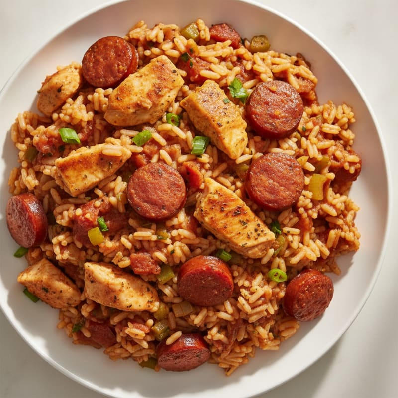 Creole Jambalaya with Andouille Sausage