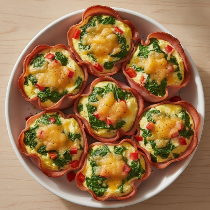 Baked Ham and Egg Cups