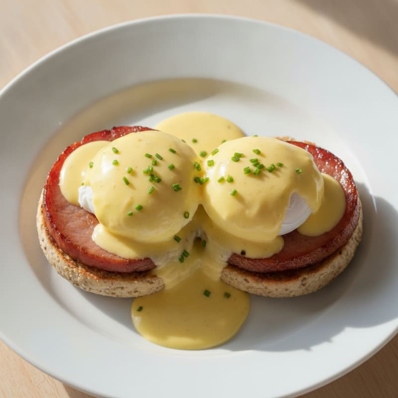Classic Eggs Benedict with Hollandaise