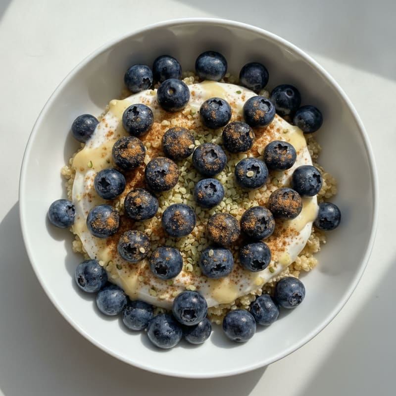 Berry Quinoa Breakfast Bowl