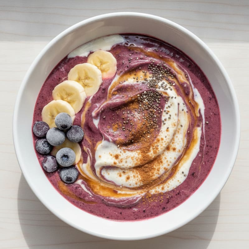 Berry Banana Protein Smoothie