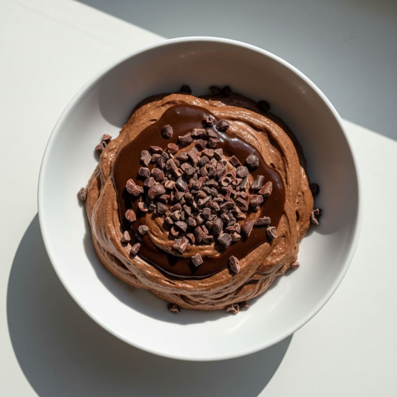 Silky Chocolate Protein Pudding