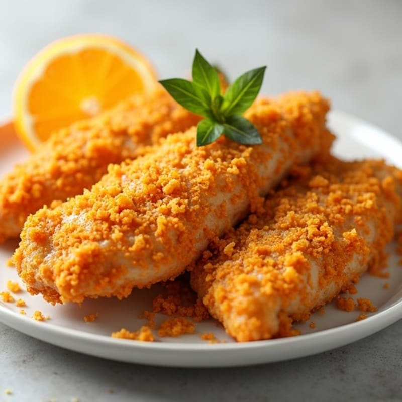 Crispy Air-Fried Orange Chicken
