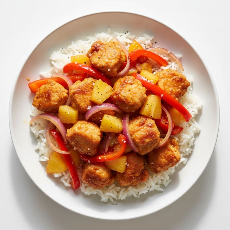 Crispy Sweet and Sour Chicken Stir-Fry