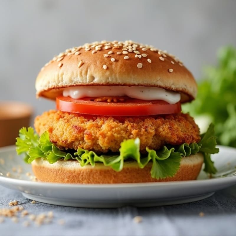 Air-Fried Crispy Chicken Sandwich