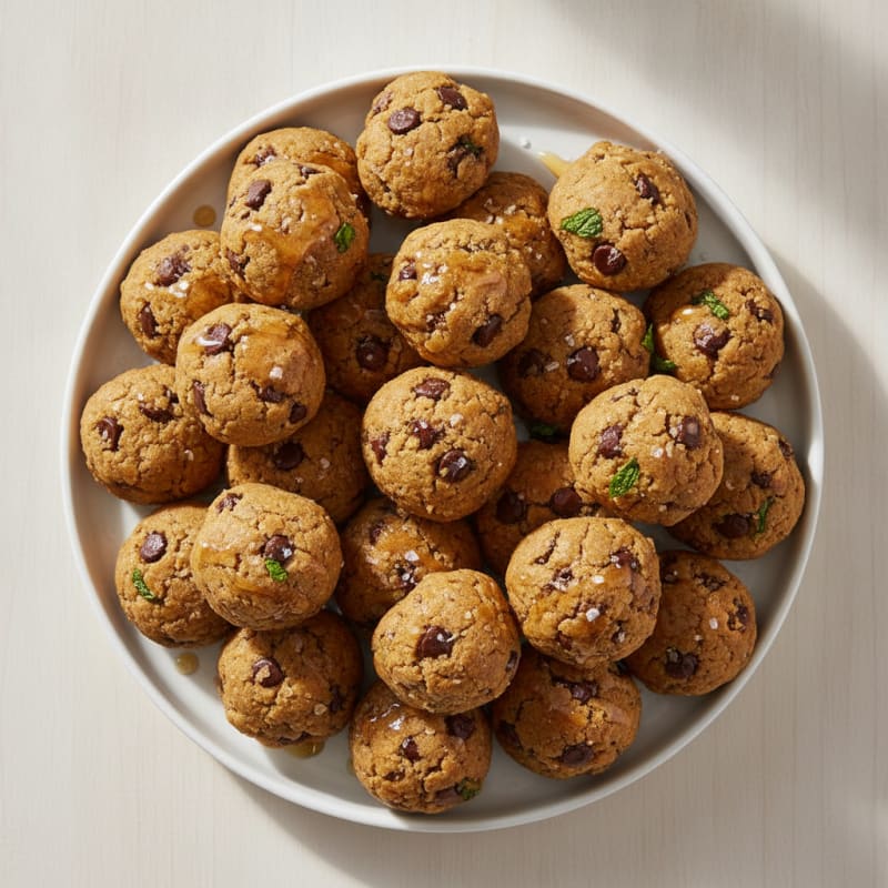 No-Bake Chocolate Chip Protein Bites