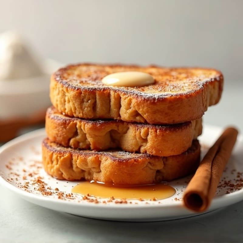 Protein-Packed Vanilla Almond French Toast