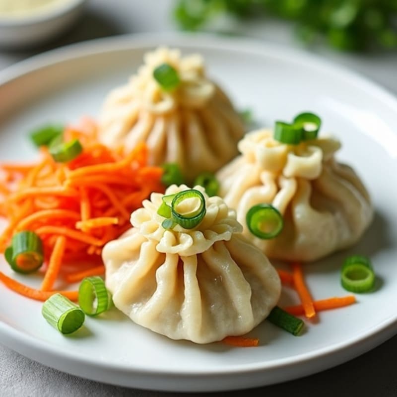 Lightened-Up Chicken and Cauliflower Dumplings