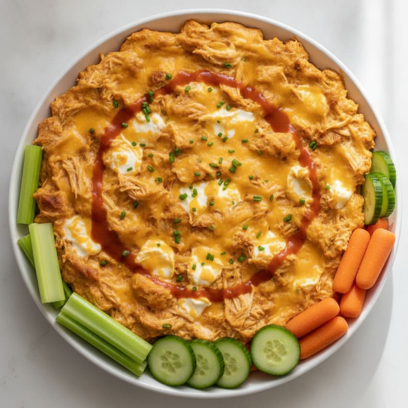 Buffalo Chicken Dip with Cream Cheese