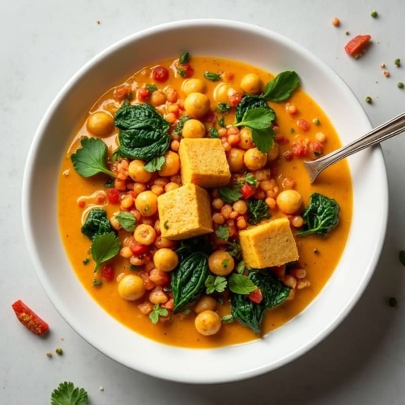 Creamy Red Lentil Coconut Curry