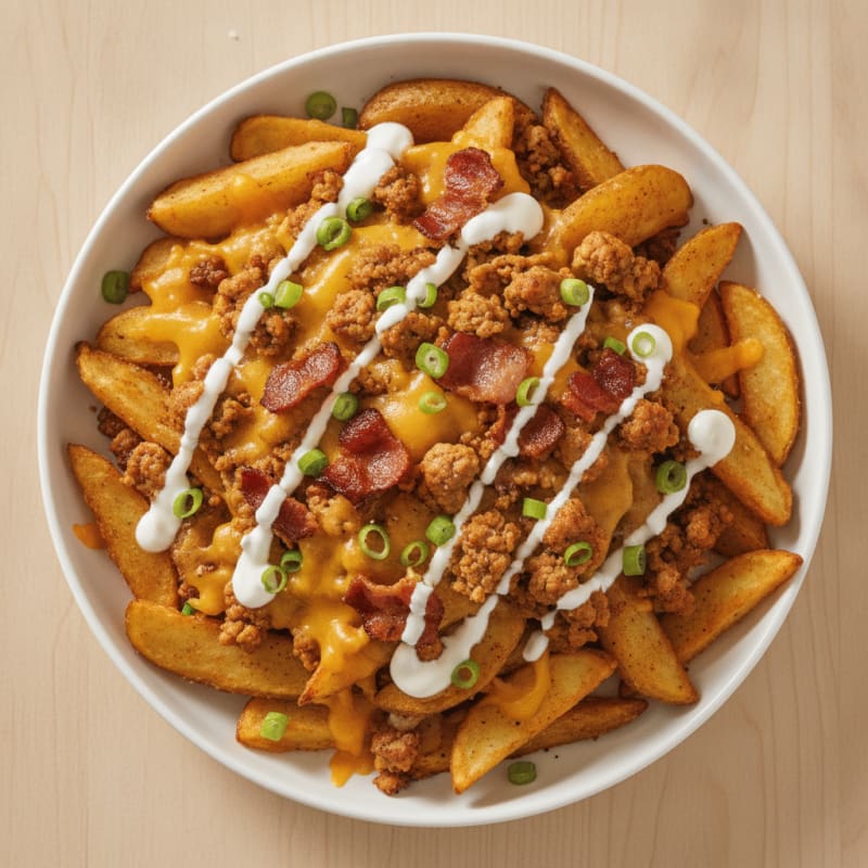 Loaded Bacon Cheese Fries