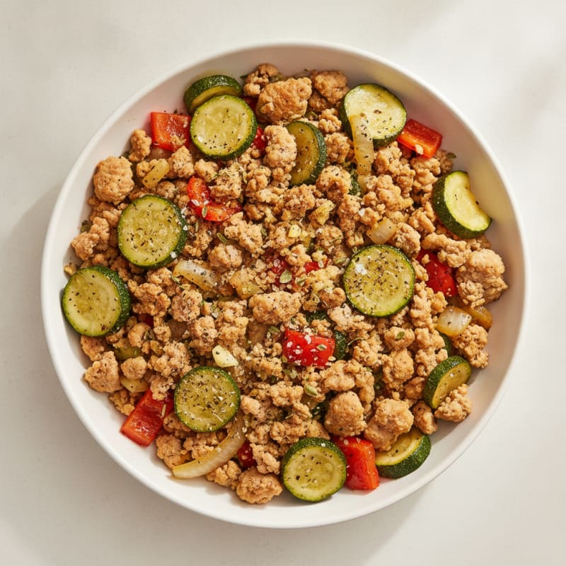 Savory Turkey and Vegetable Skillet