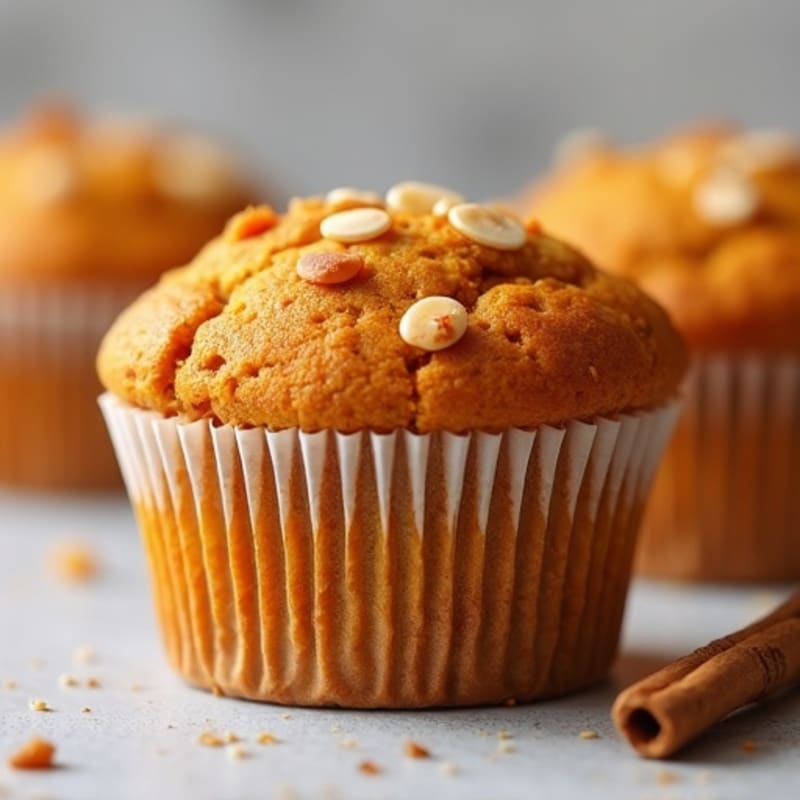 Healthy Pumpkin Spice Muffins