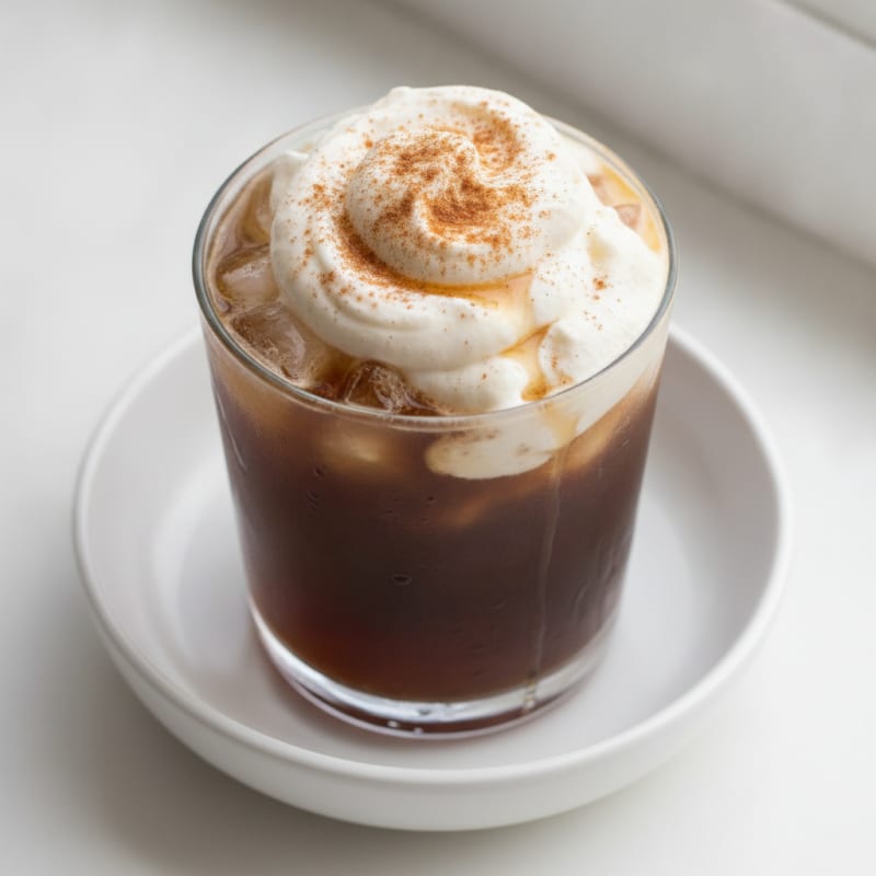 Iced Coffee with Sweet Cream