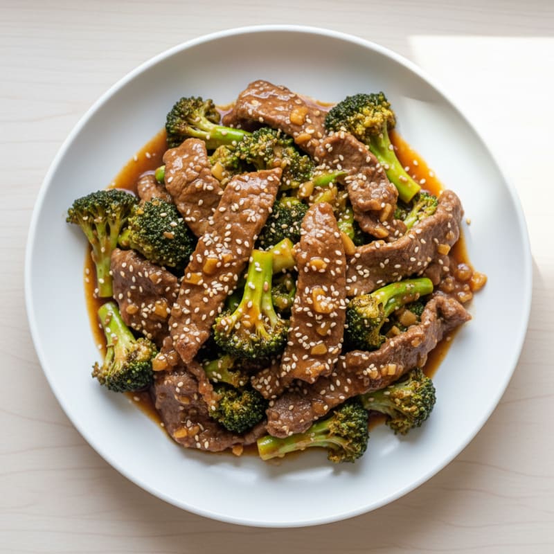 Tender Sesame Beef & Broccoli Stir-Fry