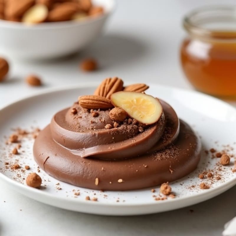 Cottage Cheese Chocolate Protein Pudding